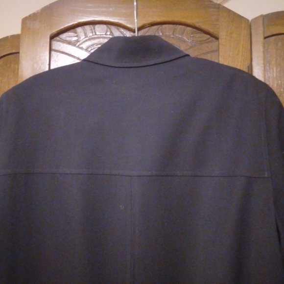 Anne Klein lined  wool trench coat - Picture 7 of 8